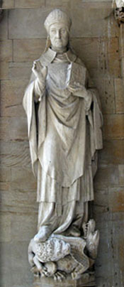 Cambridge statue of St John Fisher